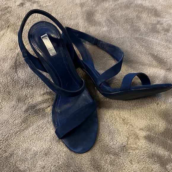 Schutz Blue heels - Picture 3 of 4